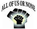 All of Us or None - Northern NJ Logo